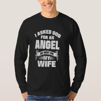 Ik vroeg God om me een beter Man te maken... dat h T-shirt