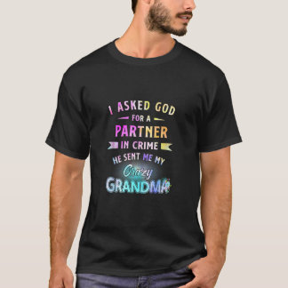 Ik vroeg God voor de crimineel... hij stuurde me m T-shirt