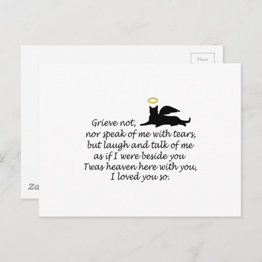 IK VROEG JE DUS BRIEFKAART (Voorkant / Achterkant)