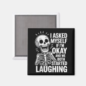 Ik vroeg me af of ik & # 39; ben oke en we allebei magneet (Voorkant / Achterkant)