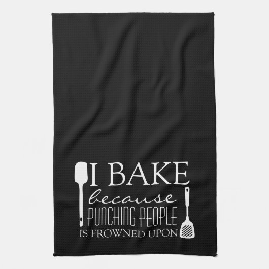 Ik vroeg omdat ik mensen bestraft die op naam geva theedoek (Verticaal)