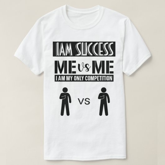 IK vs Mijzelf T-shirt (Design voorkant)