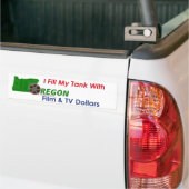Ik vul mijn Tank Bumpersticker (Op Truck)
