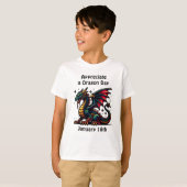 Ik waardeer een Dragon Day Funny Holiday Shirt (Voorkant volledig)