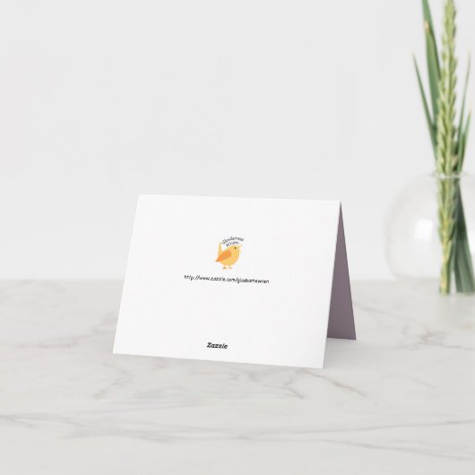 Ik waardeer het dat je veel naait! Opmerking Kaart (Achterkant)