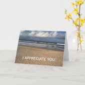 Ik waardeer je wenskaart! kaart (Gele Bloem)