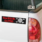 Ik waarschuw de bumpersticker niet. (Op Truck)