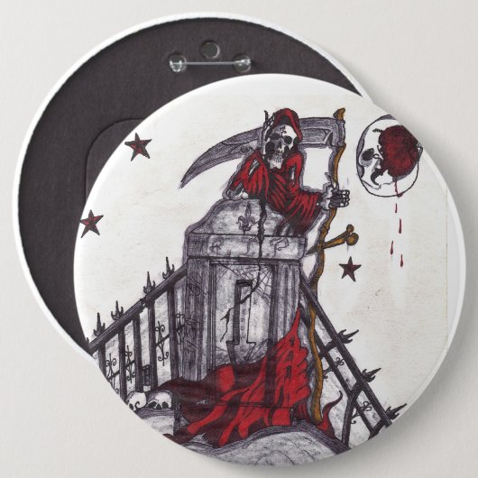 Ik wacht al op Button (Voorkant /achterkant)