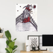 Ik wacht al op druk poster (Thuiskantoor)