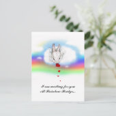 IK WACHT... BRIEFKAART (Staand voorkant)