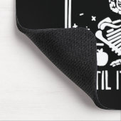 Ik wacht gewoon tot zijn stille leraar Lazy Hwe Muismat (Hoek)