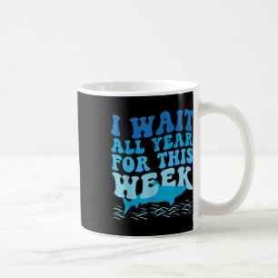 Ik wacht het hele jaar op deze week - Grappige haa Koffiemok