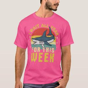 Ik wacht het hele jaar op deze week... t-shirt