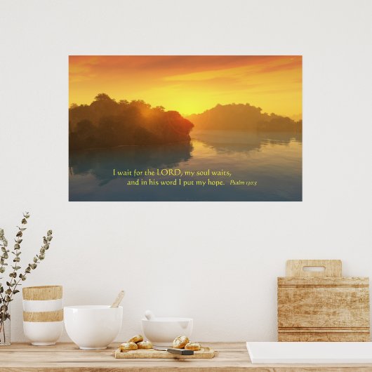 Ik wacht op de Heer Poster (Keuken)