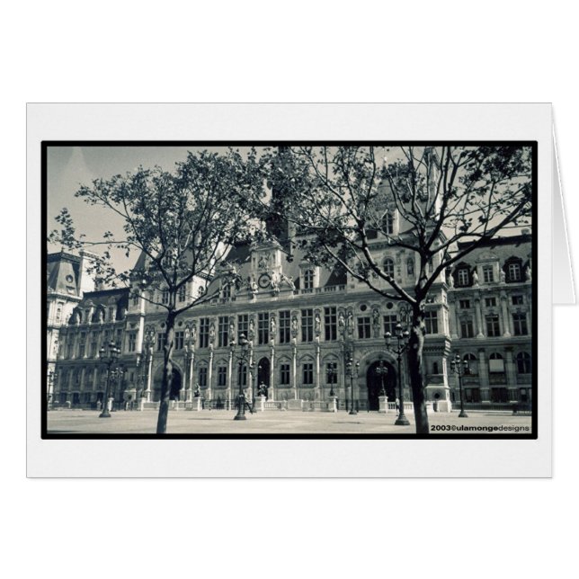 Ik wacht op je... te Hôtel de Ville (Voorkant Horizontaal)