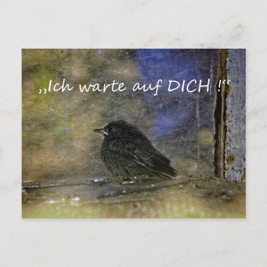 Ik wacht op jou  - briefkaart (Voorkant)