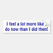 Ik... Wacht, wat? Bumpersticker (Voorkant)