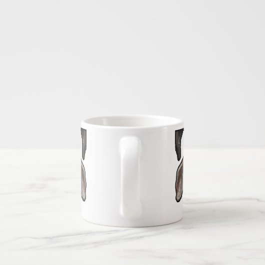 Ik wacht wel. . . espresso kop (Achterkant)