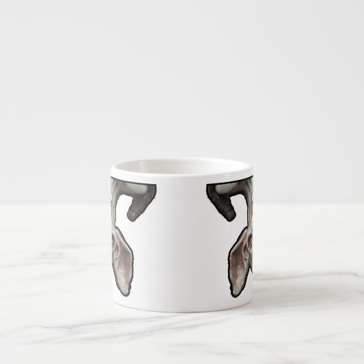 Ik wacht wel. . . espresso kop (Voorkant)