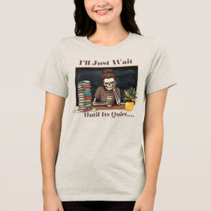 Ik wacht wel even Tri-Blend shirt