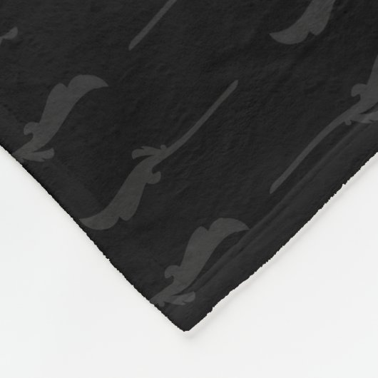 Ik wacht wel. . . fleece deken (Hoek)