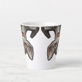 Ik wacht wel. . . latte mok (Voorkant)