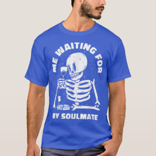 Ik wachtte op mijn zielgenplant Wine Lover Funny S T-shirt