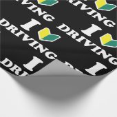 Ik wakaba [Hart/Liefde] die wrappingpapier bestuur Cadeaupapier (Hoek)