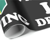 Ik wakaba [Hart/Liefde] die wrappingpapier bestuur Cadeaupapier (Rol Hoek)