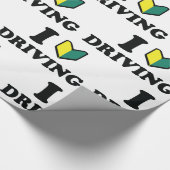 Ik wakaba [Hart/Liefde] Rijden Cadeaupapier (Hoek)