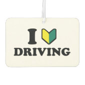 Ik wakaba [Hart/Liefde] Rijden Luchtverfrisser (Achterkant)