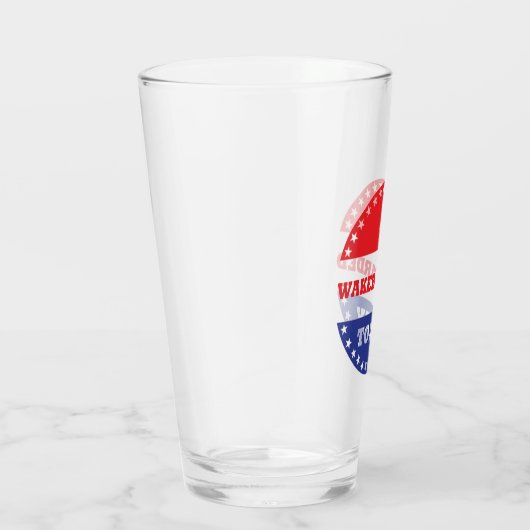 Ik wakeboardbeek vandaag glas (Rechts)