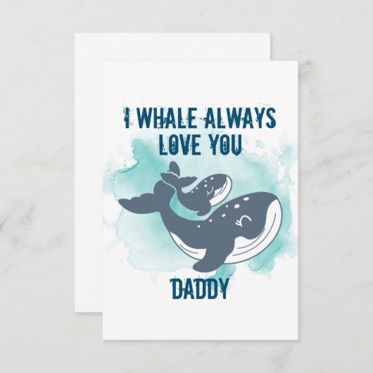 Ik walg altijd van je bedankkaart (Voorkant / Achterkant)