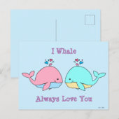 Ik walg altijd van je Kawaii Briefkaart (Voorkant / Achterkant)