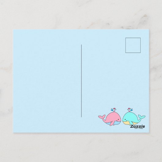 Ik walg altijd van je Kawaii Briefkaart (Achterkant)
