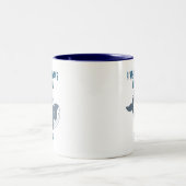 Ik walg altijd van je  tweekleurige koffiemok (Center)