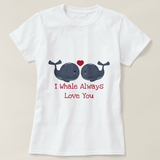 Ik walg altijd van jou t-shirt (Design voorkant)