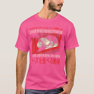 Ik walg van mezelf omdat ik een kaasverslindende k t-shirt