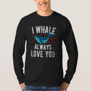 Ik walvis altijd van je - schattige orka swea t-shirt