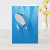 Ik walvis hou altijd van je, mam kaart (Gele Bloem)