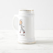 Ik Wandel Bierpul (Voorkant links)