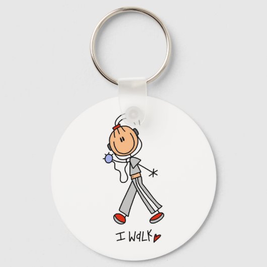 Ik Wandel Sleutelhanger (Voorkant)