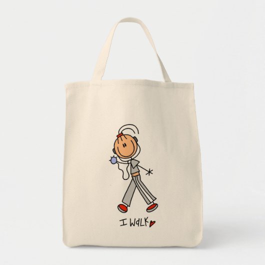 Ik Wandel Tote Bag (Voorkant)