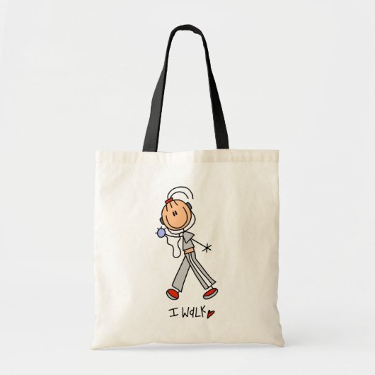 Ik Wandel Tote Bag (Voorkant)