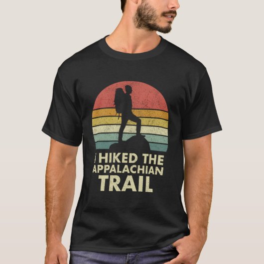 Ik wandelde over de Appalachian Trail bij Thru-Hik T-shirt (Voorkant)