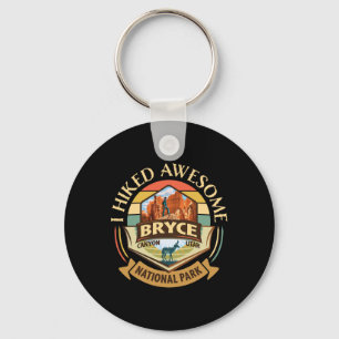 Ik Wandelden Awesome Bryce Canyon Retro Vintage Pr Sleutelhanger