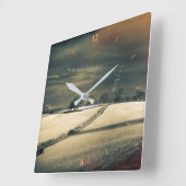 Ik wander omdat... vierkante klok (Hoek)