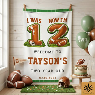 Ik was 1, nu ben ik 2 – Football America 2e verjaa Spandoek