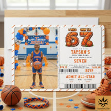 Ik was 6, nu ben ik 7 Basketbal Verjaardag – All-S