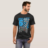 Ik Was 6 Nu Ben Ik 7 Game Controller 7e Verjaardag T-shirt (Voorkant volledig)